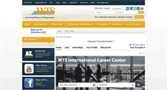 Desktop Screenshot of careers.wtsinternational.org